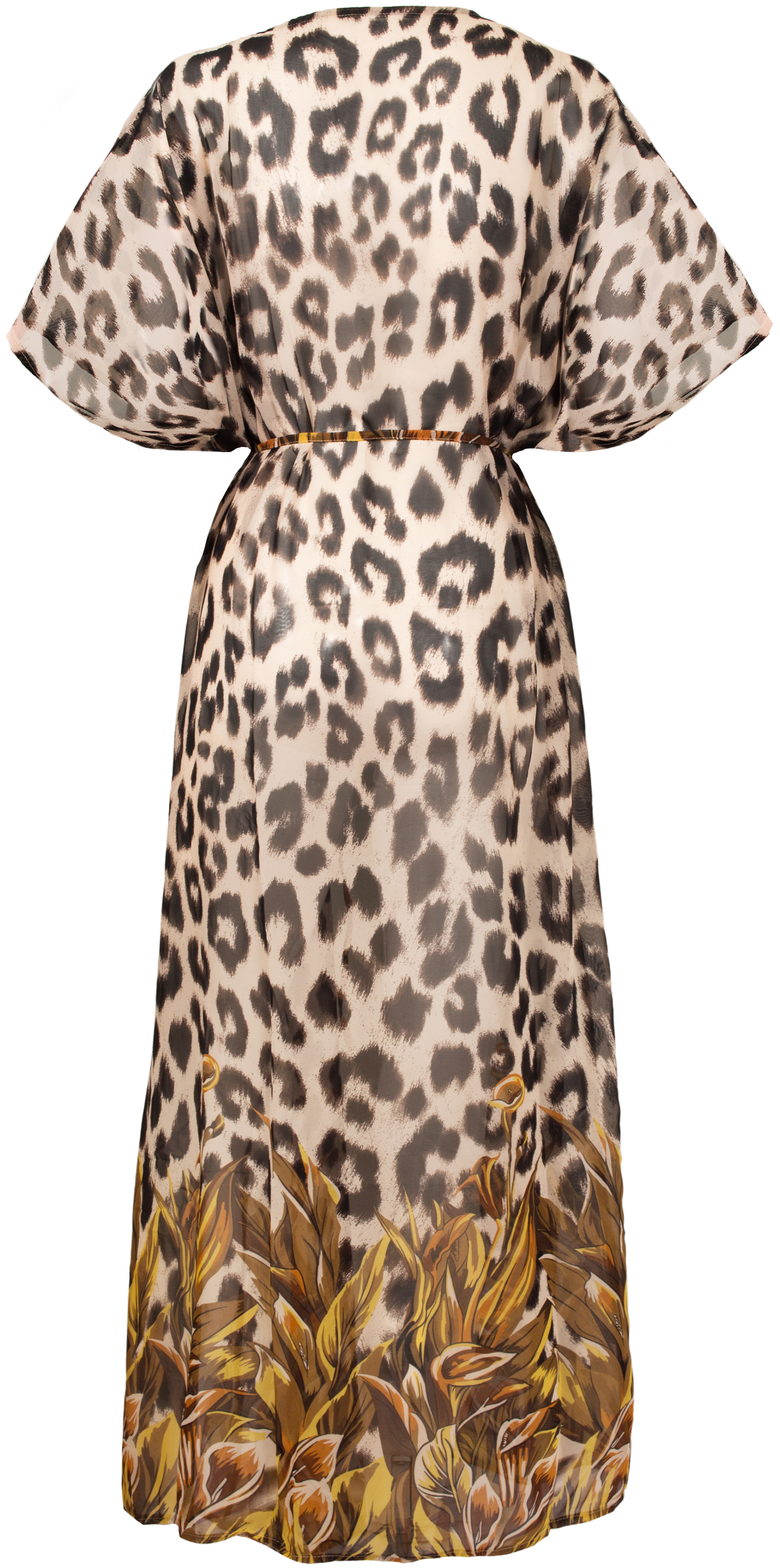 Leopard Print Beach Robe