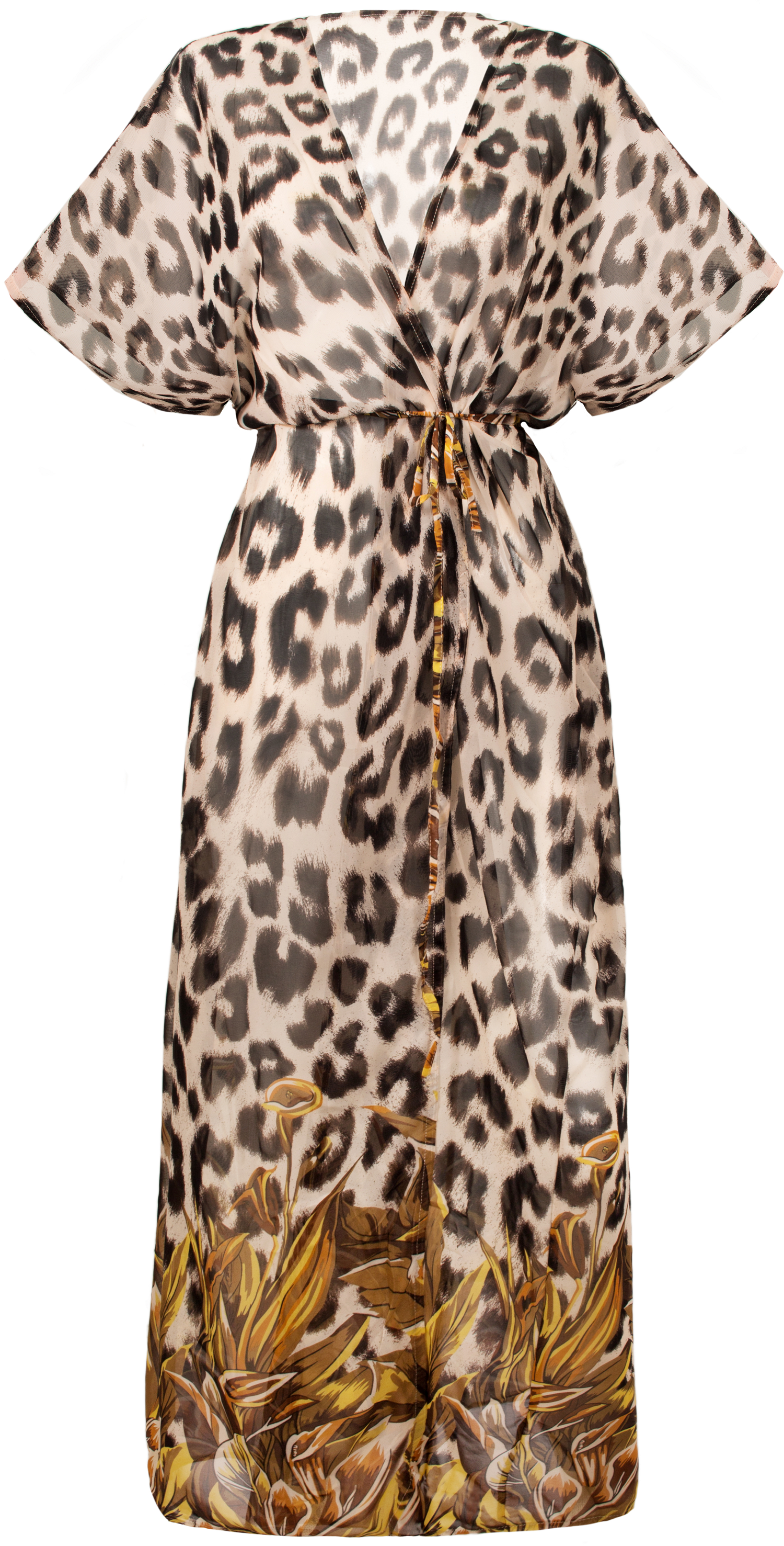 Leopard Print Beach Robe