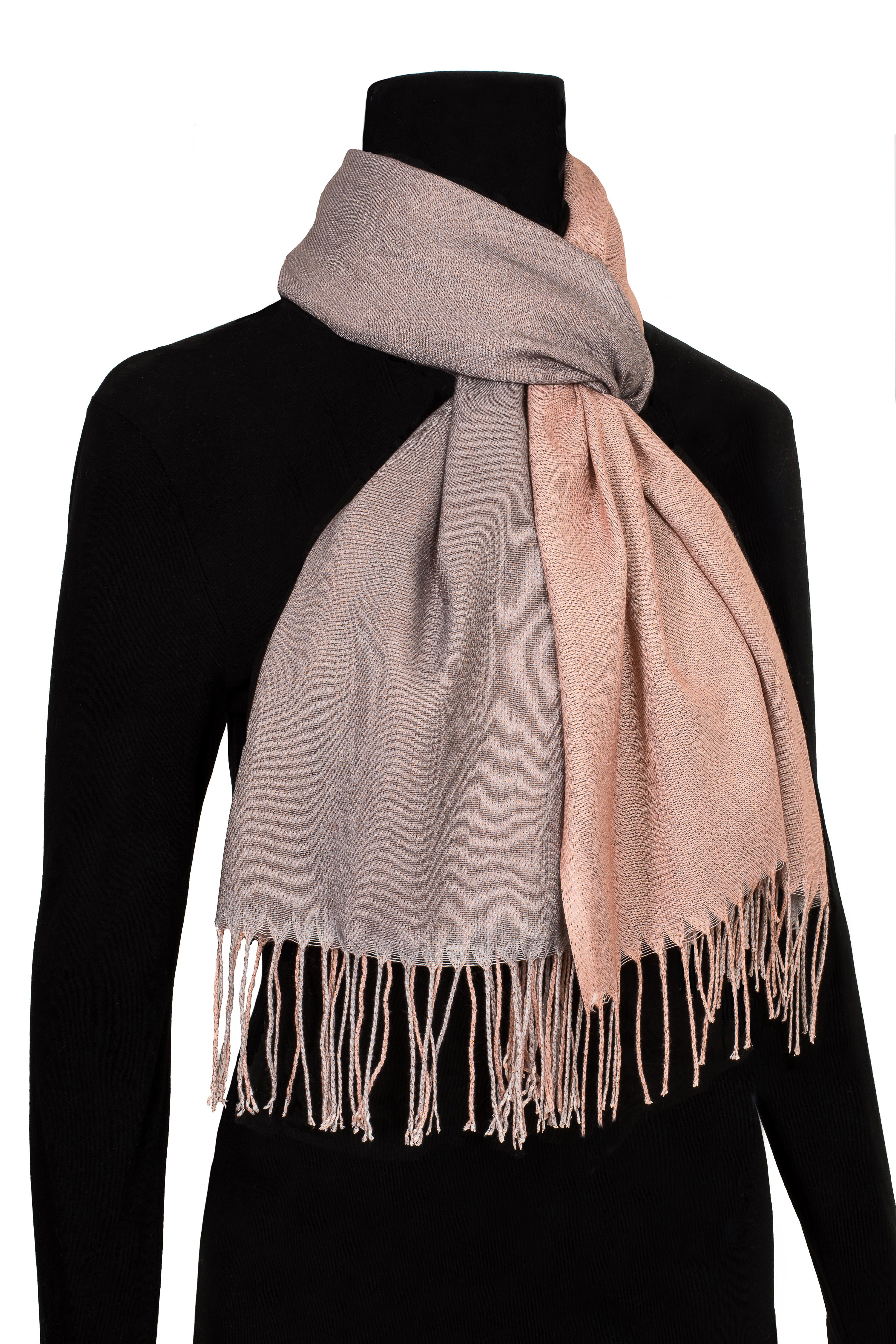 Shimmering Reversible Scarves