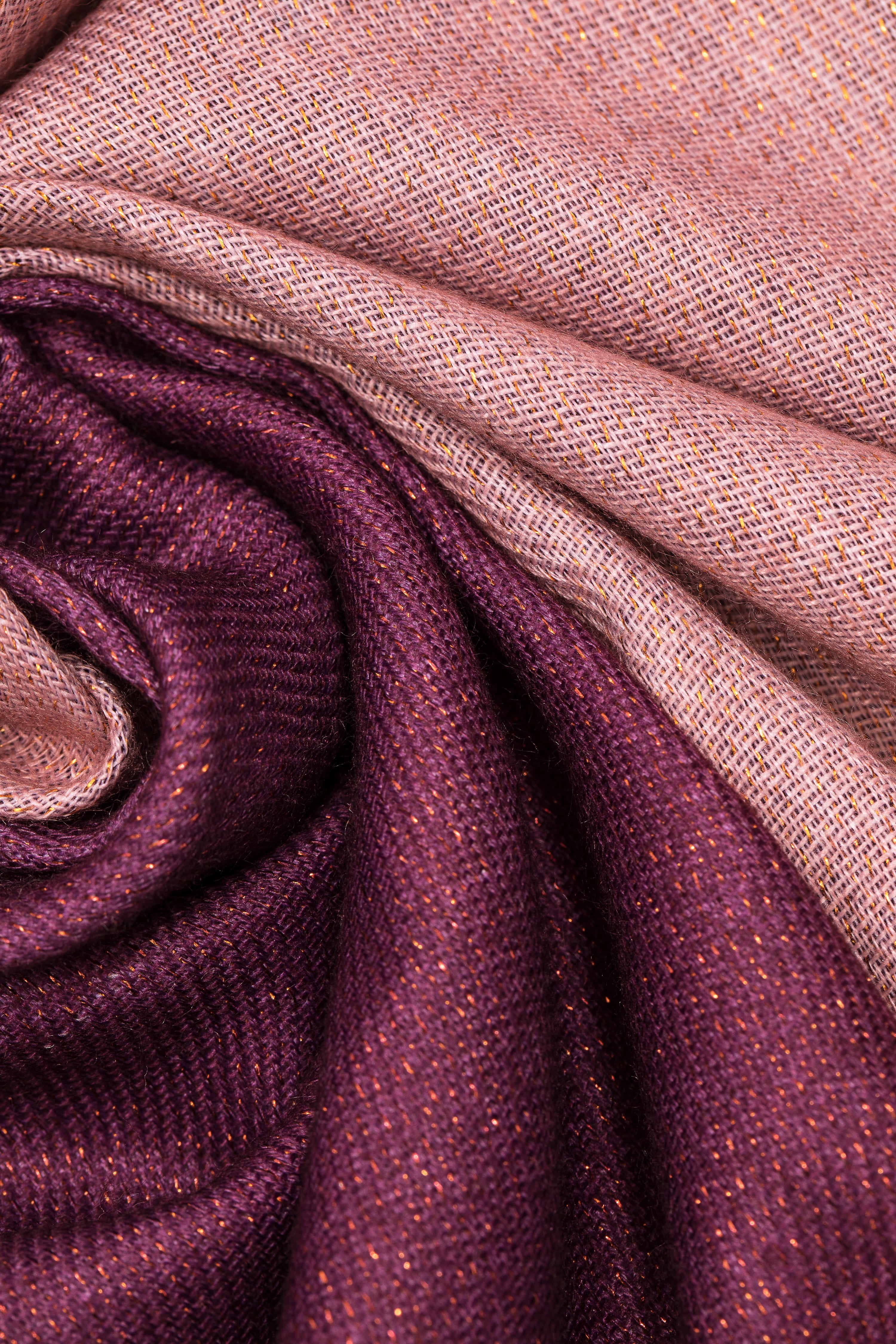 Shimmering Reversible Scarves