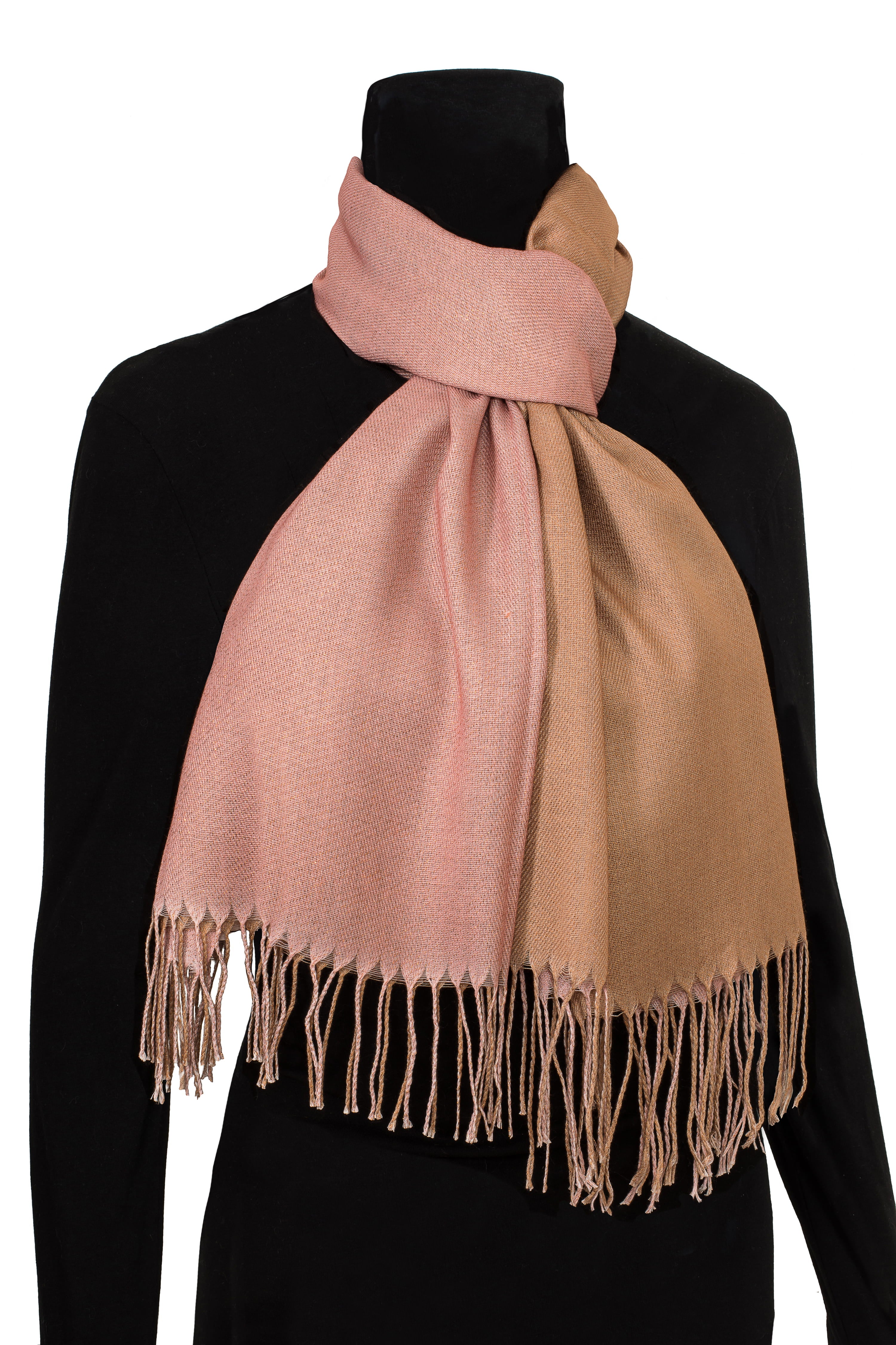 Shimmering Reversible Scarves