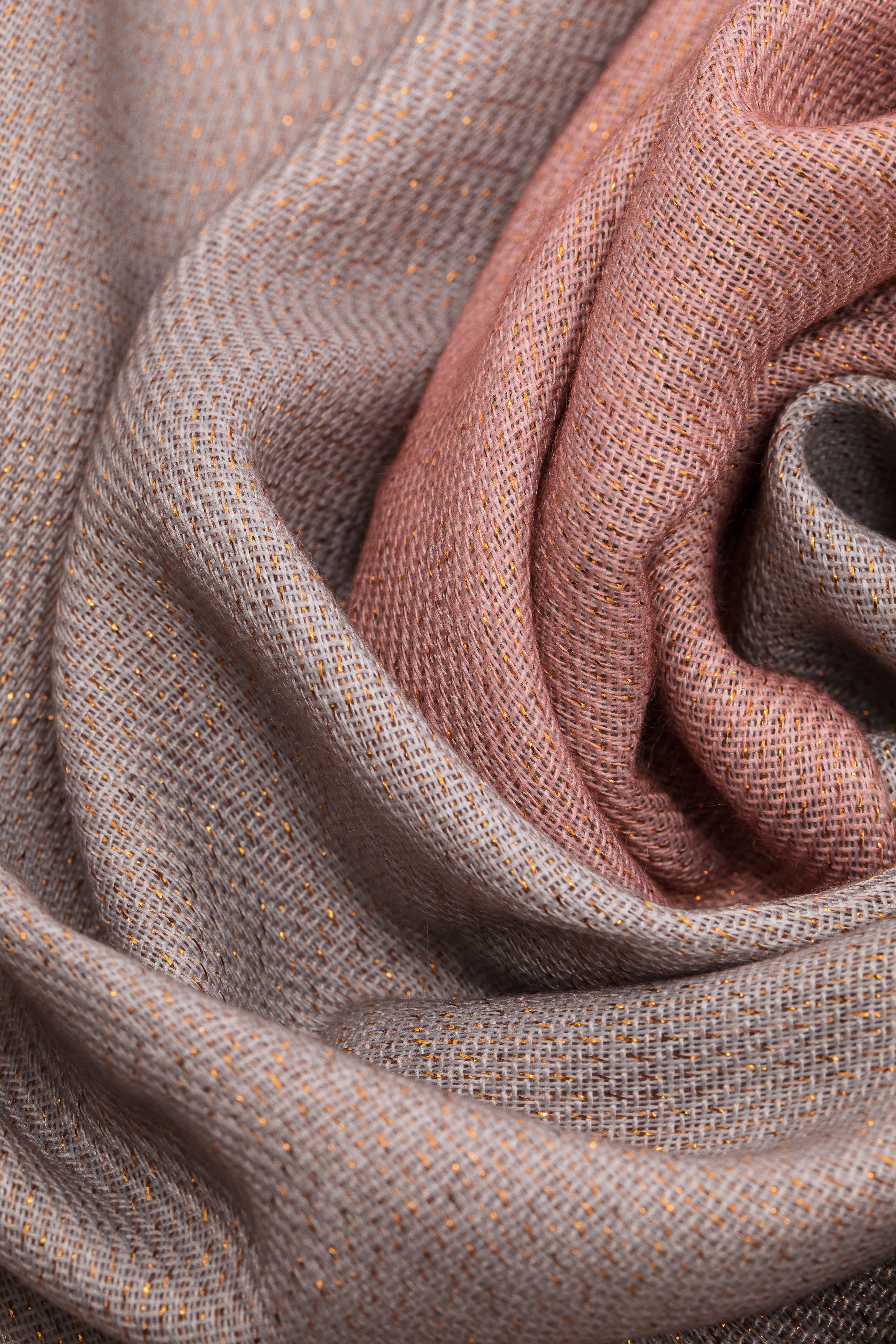 Shimmering Reversible Scarves