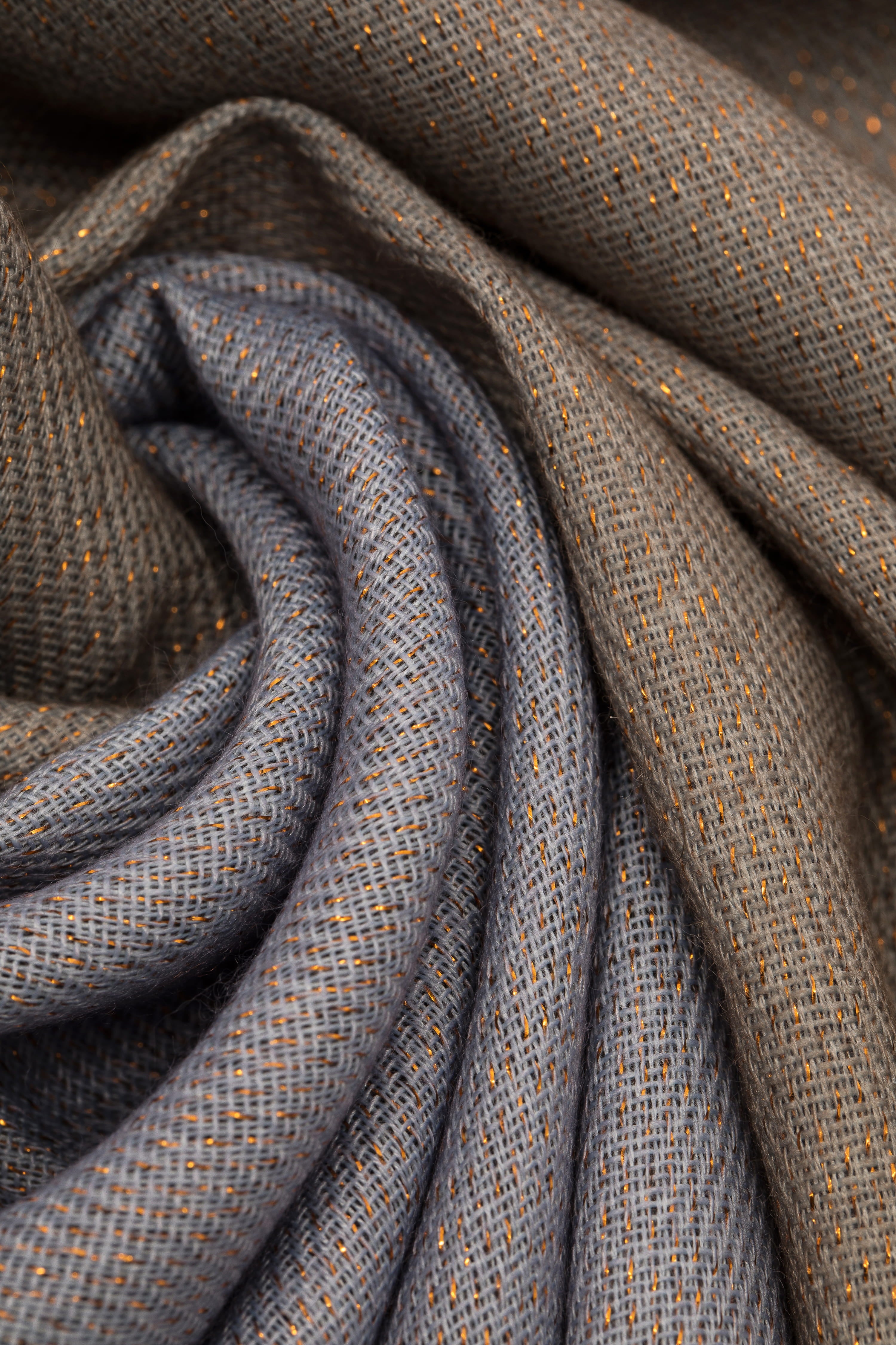 Shimmering Reversible Scarves