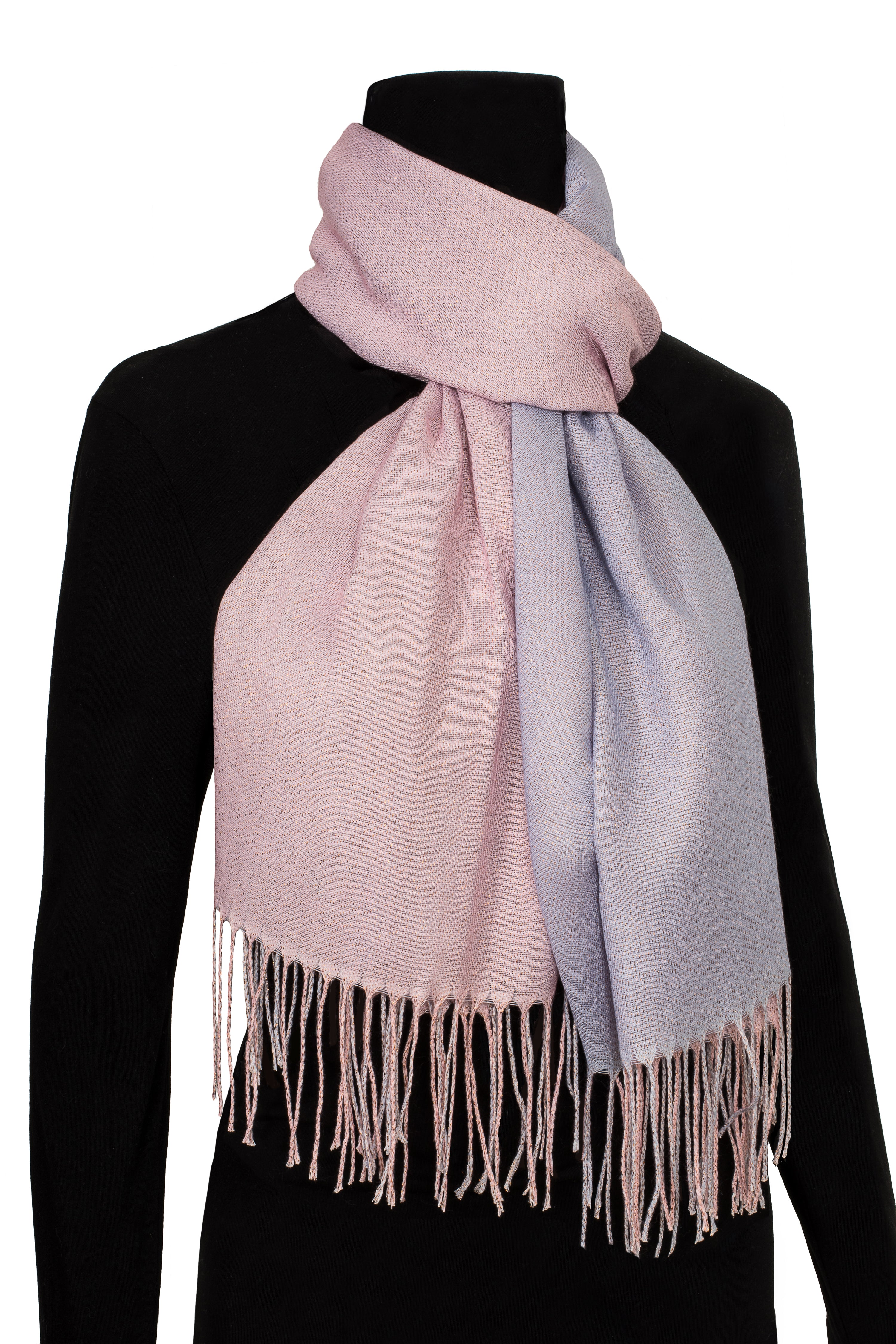 Shimmering Reversible Scarves