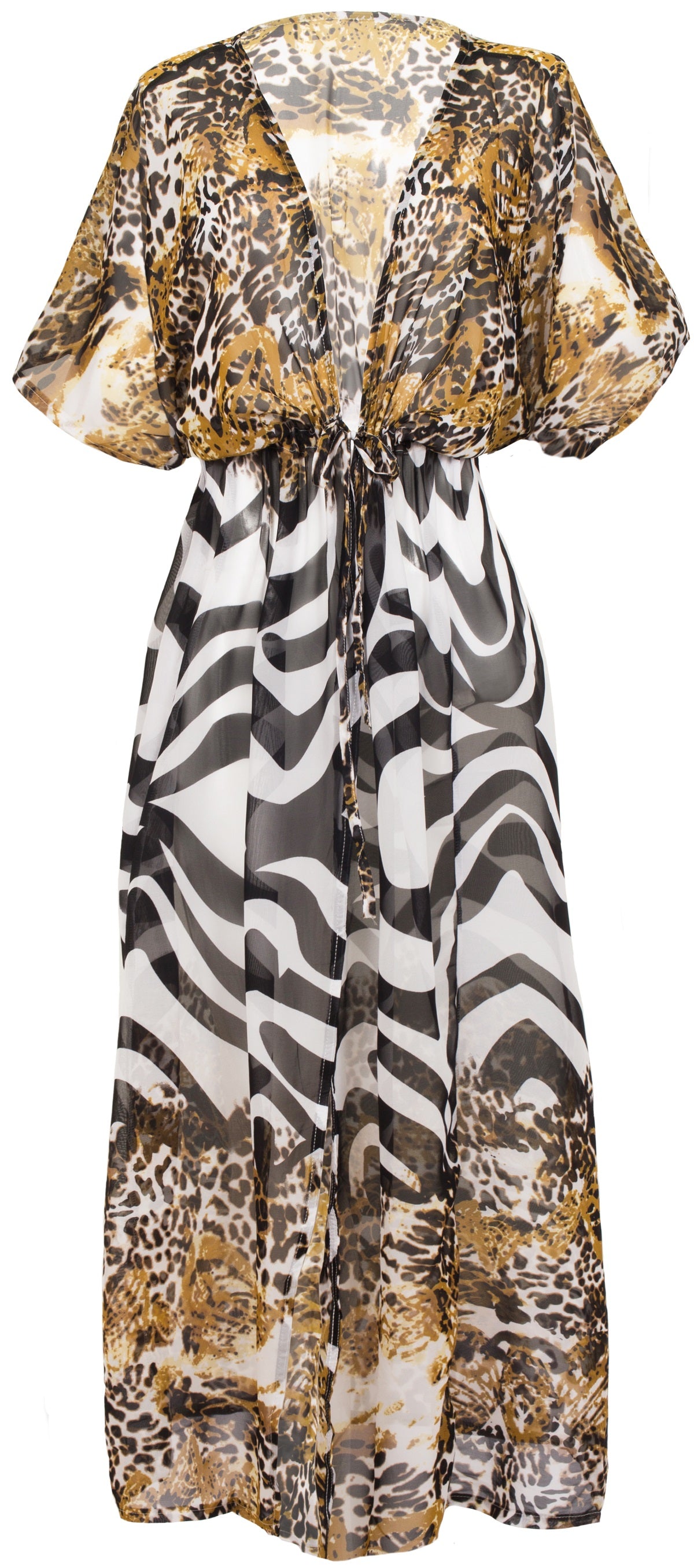 Animal Print Beach Robe