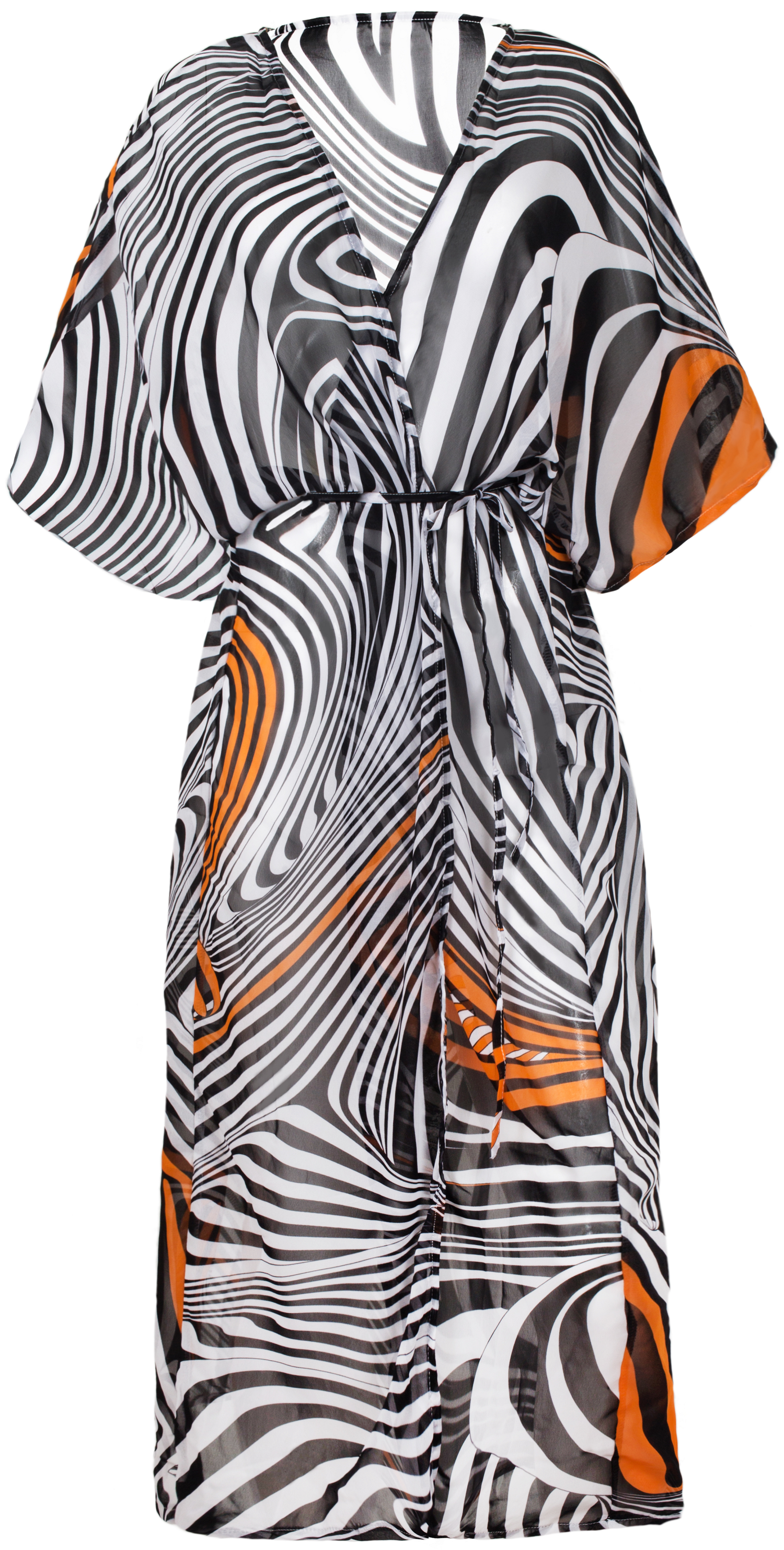 Zebra Print Beach Robe