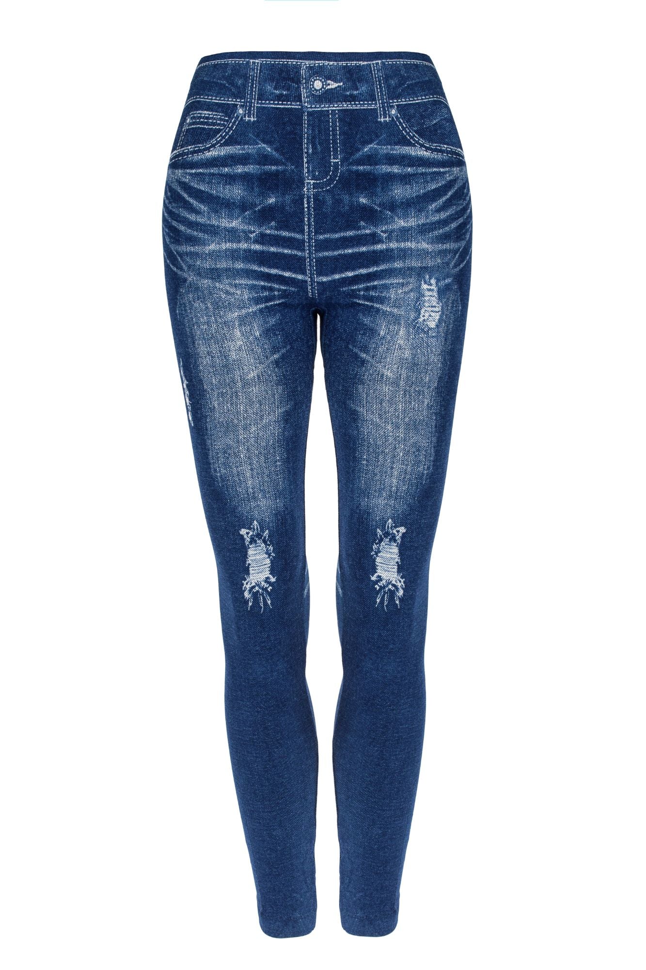 Buy Krystle Girls Distressed Skinny Printed Denim Jegging Leggings Pants  For Age 5-6 Years at Amazon.in