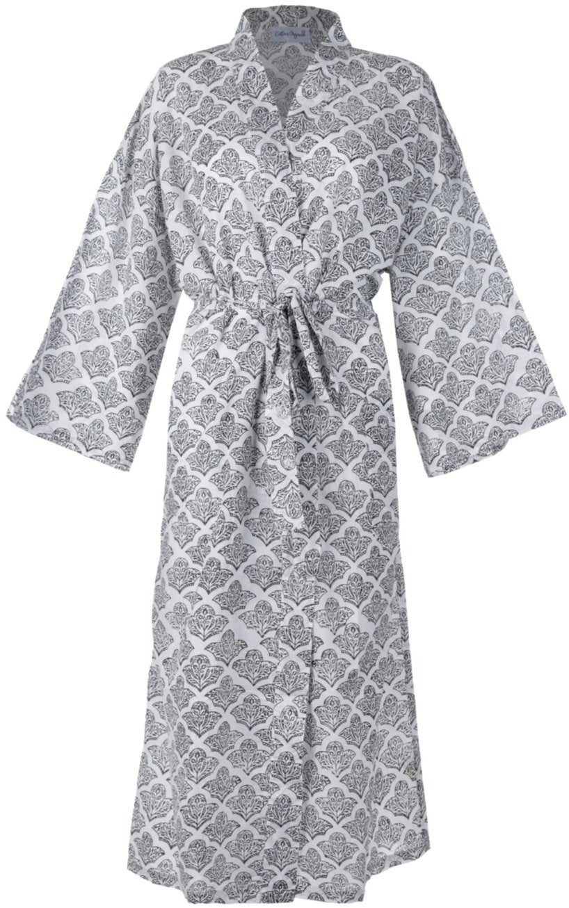Cotton Kimono Robe Summer Dressing Gowns Uk 100% Organic Cotton